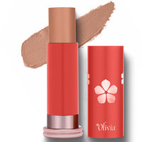 Olivia SkinSync Make Up Stick Foundation With SPF 25, Lightweight, Full Coverage Foundation With Natural Finish Face Makeup, Waterproof & Sweatproof Foundation Stick - 15g| Shade - 06 Peach Pie