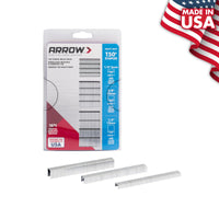 ARROW 50MP Heavy Duty T50 Staples Multipack, For Upholstery, Crafts, General Repairs, Includes 1/4-Inch, 3/8-Inch and 1/2-Inch Sizes, 3/8-Inch Crown Size,1875-Pack