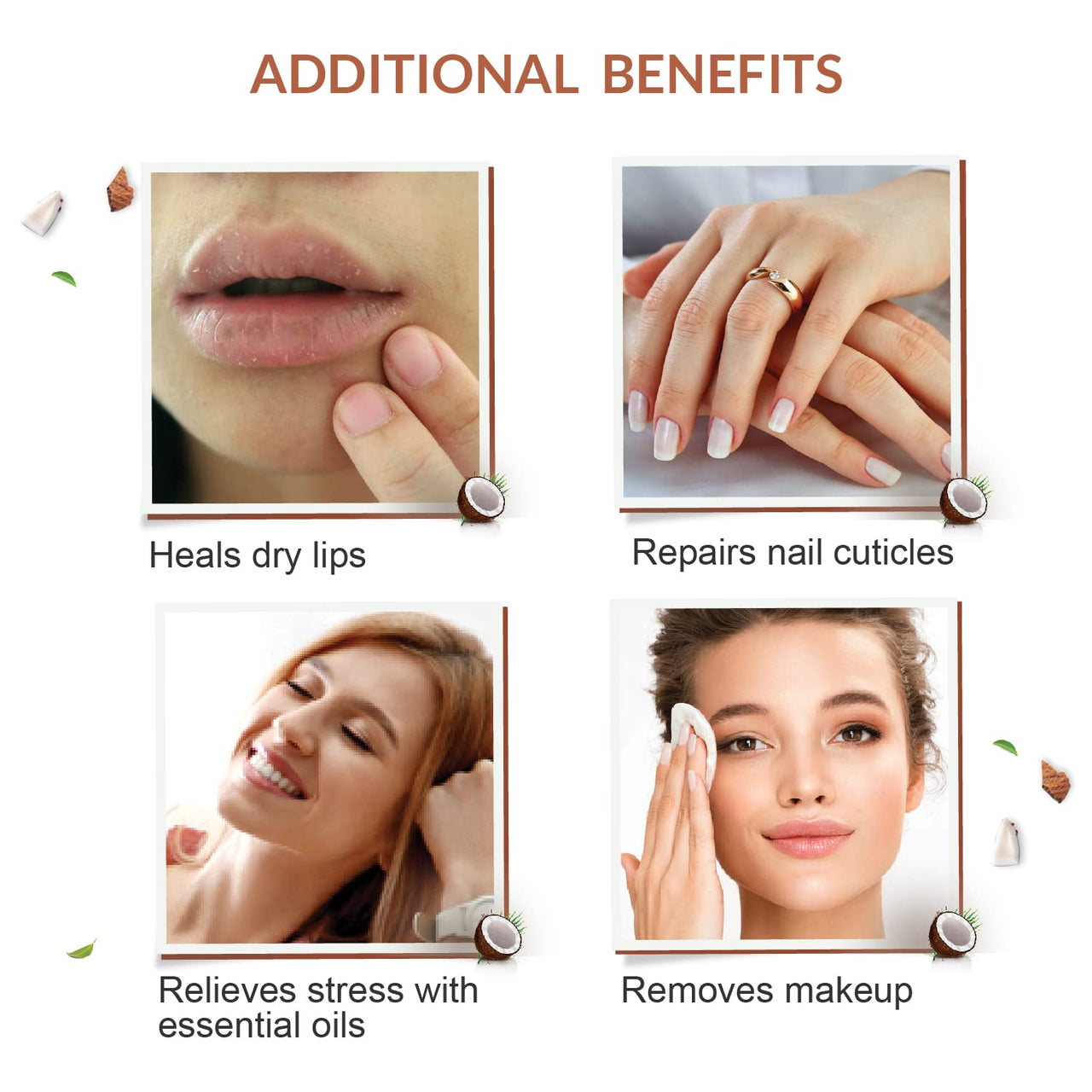 INDUS VALLEY Bio Organic Extra Virgin Organic Coconut Oil Set Of 2 With Natural Aroma Of Coconut Oil For Hair & Skin Care (175x2 = 350ml) (Set of 2)