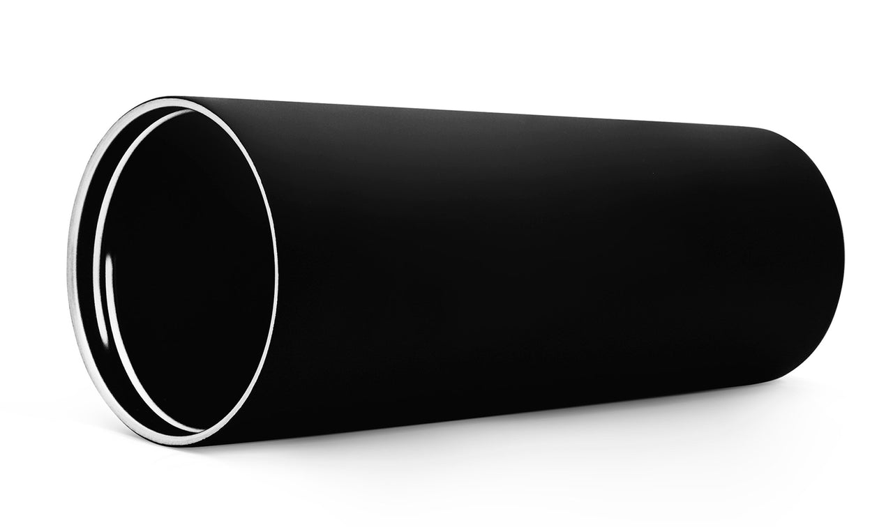 Simple Modern Insulated Tumbler with Lid and Straw | Iced Coffee Cup Reusable Stainless Steel Water Bottle Travel Mug | Gifts for Women Men Her Him | Classic Collection | 24oz | Midnight Black