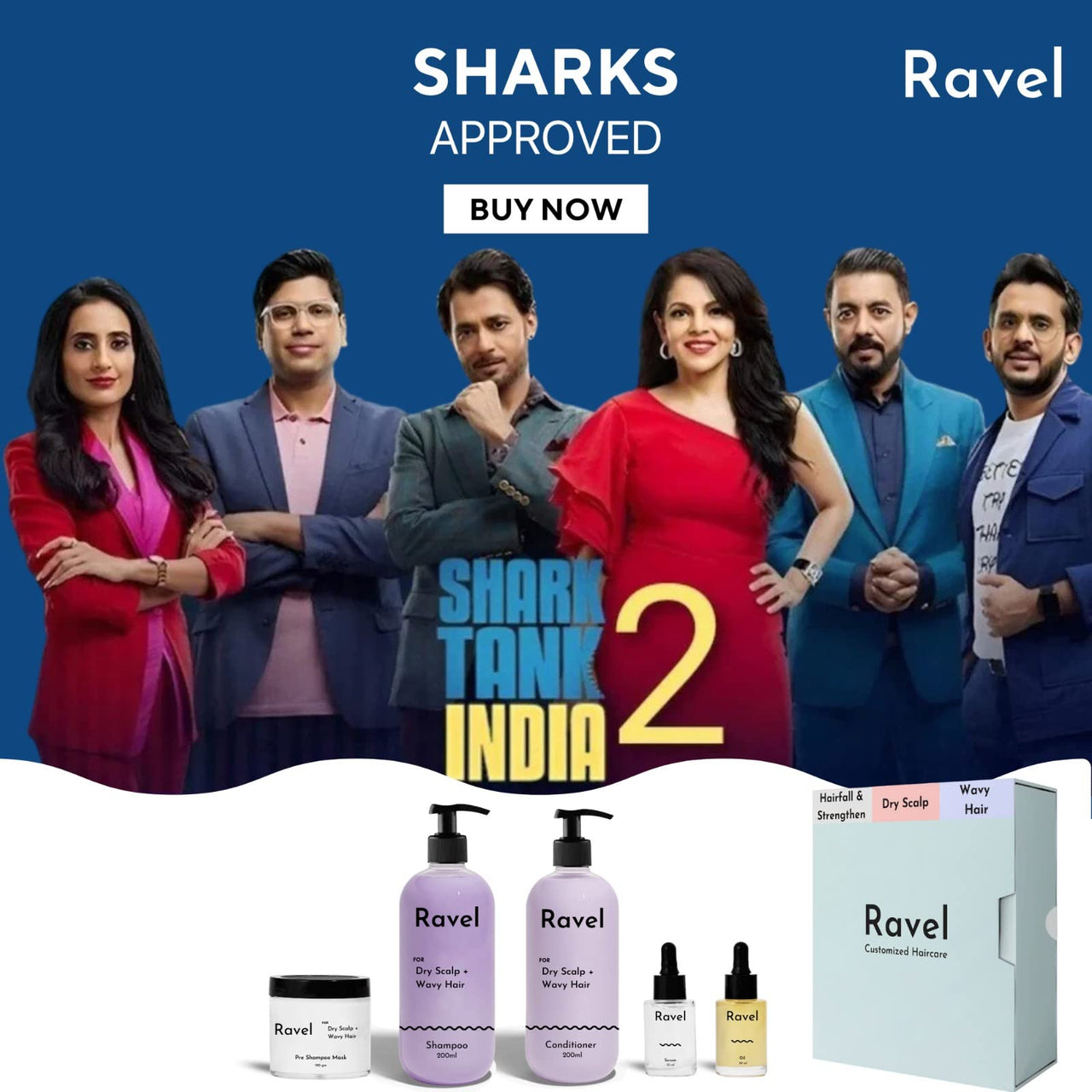 Ravel Customized Hair Fall Control & Strengthen Starter Regimen for Normal Scalp & Straight Hair, Customized for Dry/Normal/Oily Hair, 5 Product kit - Shampoo + Conditioner + Mask + Serum + Oil