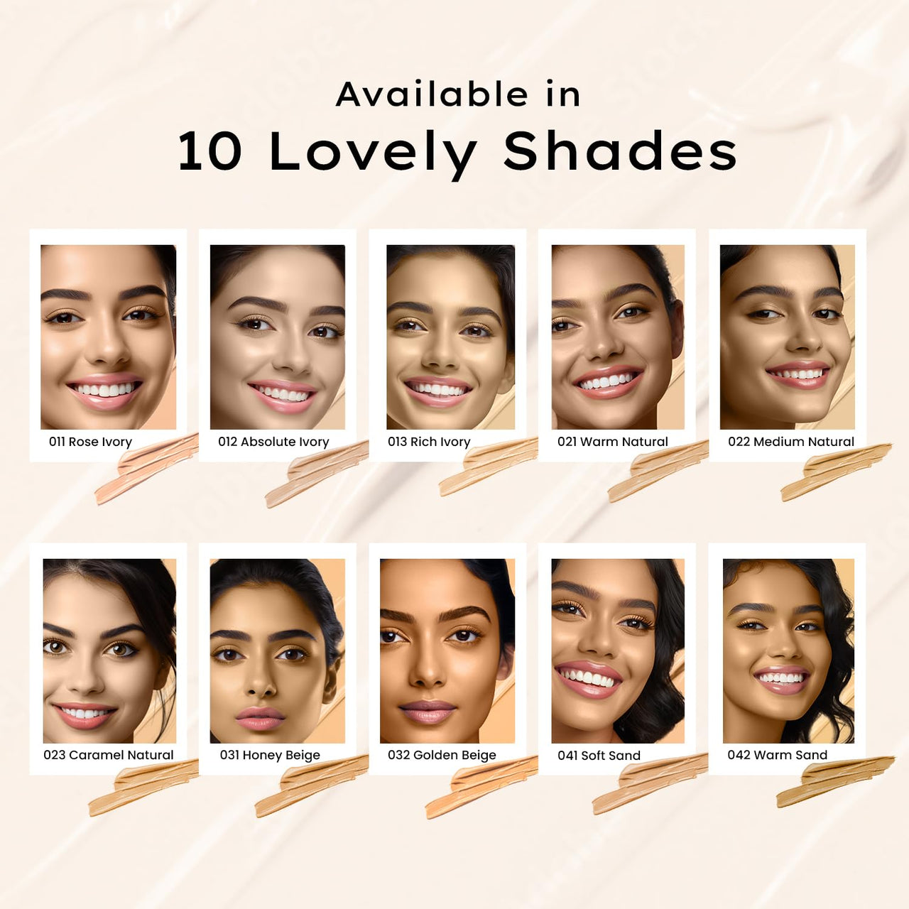 FACESCANADA Flawless Matte Foundation-Absolute Ivory,30 Ml 3-In-1 Foundation+Moisturizer Cream For All Skin Types+Concealer|12 Hr Hydration+Spf 1|Hd Matte Coverage|Lightweight|Anti Ageing,Pack Of 1