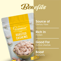 Gourmia Roasted Cashews Lightly Salted 200g