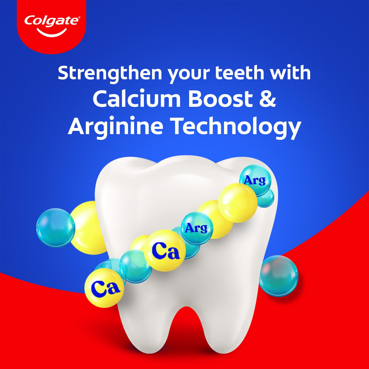 Colgate Strong Teeth, 700G, India S No: 1 Toothpaste Brand, Calcium-Boost Tooth Paste For 2X Stronger Teeth, Whitens Teeth, Fresh Breath & Prevents Cavities (Combo Pack Offer)..