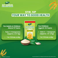DABUR Sat Isabgol (Psyllium Husk) - 45 grams + Free 15 grams|Rich In Fiber|Effective Relief From Constipation & Bloating|Promotes Bowel Health|Non Habit Forming|100% Ayurvedic,Flake