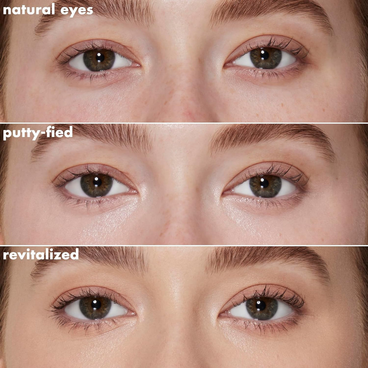 e.l.f. Putty Color-Correcting Eye Brightener, Natural Under-Eye Brightener & Primer Cream Reduces Appearance Of Dark Circles, Vegan & Cruelty-Free, Light And Medium,1 Count