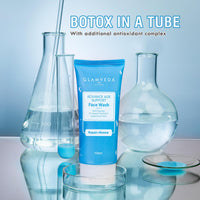 Glamveda Copper Peptide & Hyaluronic Acid Advance Age Support face Wash | Anti Ageing & Firming | All Skin Types | Multi Peptide Complex & Centella Assiatica | 100ml