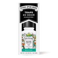 Poo-Pourri Before-You-Go Toilet Spray, Beach Bum, 1 Fl Oz Pocket Travel Size - Coconut, Orchid and Toasted Praline 1 Fl Oz (Pack of 1)