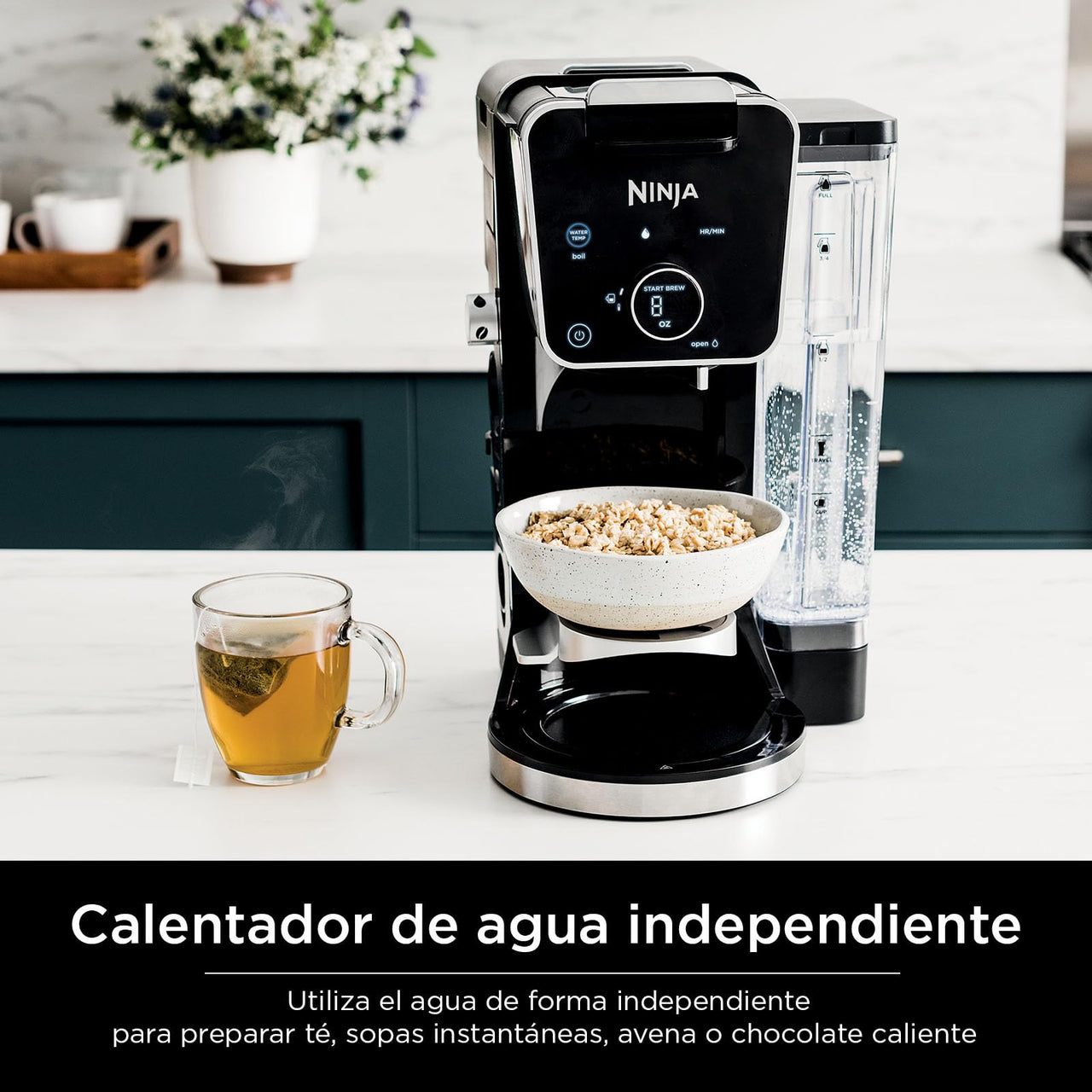 Ninja Drip Coffee Maker With K Cup Combo, DualBrew Pro Specialty Coffee System, Coffee Machine Compatible with K-Cup Pods, 12 Cup Single Serve Coffee Makers with Paper Filter, CFP301 Frother + Paper Filter