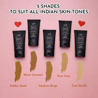 Iba Must Have Waterproof Liquid Foundation - Pure Ivory, 30ml | Full Coverage | Long Lasting | Oil Free & Lightweight Matte Finish | Face Makeup | 100% Natural | Halal Certified & Vegan Makeup