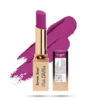 Seven Seas Matte With You Long Lasting Lipstick | Smooth Application |Transferproof & Smudge Proof | Highly Pigmented Lipstick for Women (Jazzberry Jam)