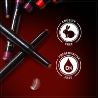 FACES CANADA Ultime Pro HD Intense Matte Lips + Primer - Wine Shot 26, 1.4g | 9HR Long Stay | Primer Infused For Flawless HD Matte Finish | Intense Color Lightweight Silky Smooth Cream Application