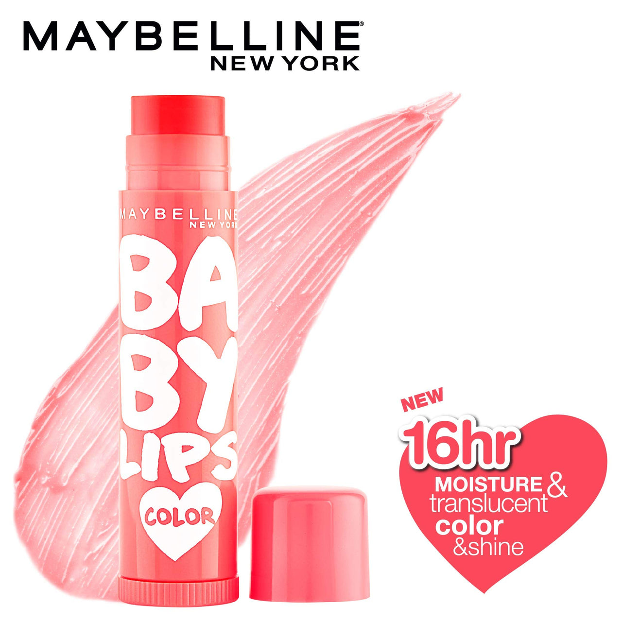 Maybelline New York Liquid Foundation, Matte & Poreless, Full Coverage Blendable Normal to Oily Skin, Fit Me, 230 Natural Buff & Maybelline New York Baby Lips Lip Balm, Cherry Kiss, 4g