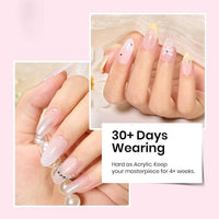 Bolt Bee Professional Builder Gel for Nails - 15ml Nail Extension Gel, Strong UV/LED Soak Off for Nail Sculpting, Durable Nail Enhancement for Salon & Home Use (Clear)