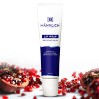 Mannlich Lip Balm For Men (10G) Lip Care With Spf 50 Pa++++ Protection - Lip Lightening For Dry & Chapped Lips - Moisturizes, Long-Lasting Hydration With 2% Kojic Acid & 1% Hyaluronic Acid, white