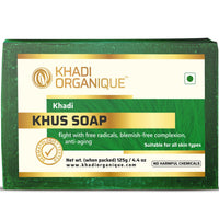 Khadi Organique Pure Herbal Natural & Handmade Khus Soap Combo Kit Pack Of 4 500gm