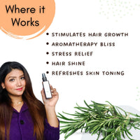 Mystiq Living Rosemay Hair Spray for Growth, Super Combo(Pack of 2)- 200 ML | Rosemary Water Helps Reduce Hair Fall
