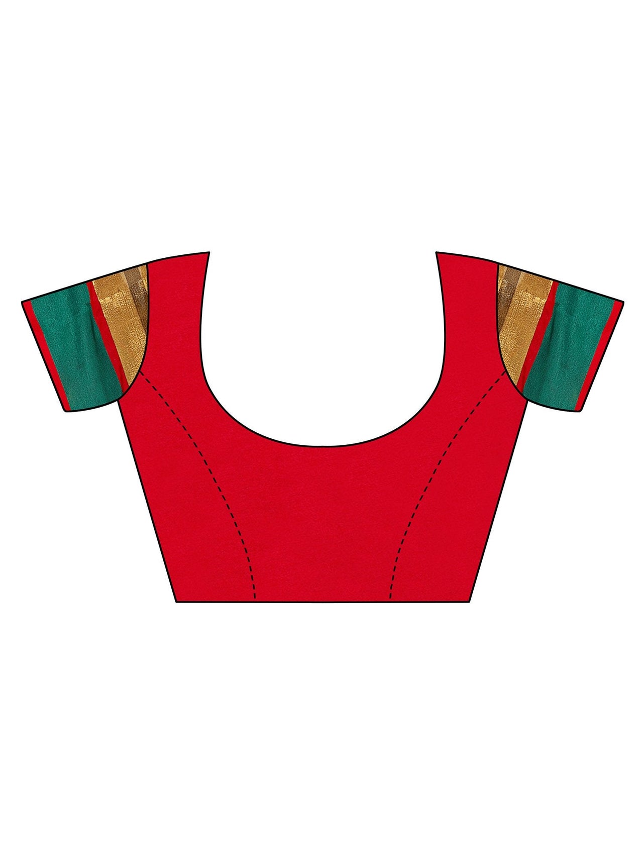 SAREE MALL Women's  Cotton Silk Saree with blouse piece (8AURA8001-parent)