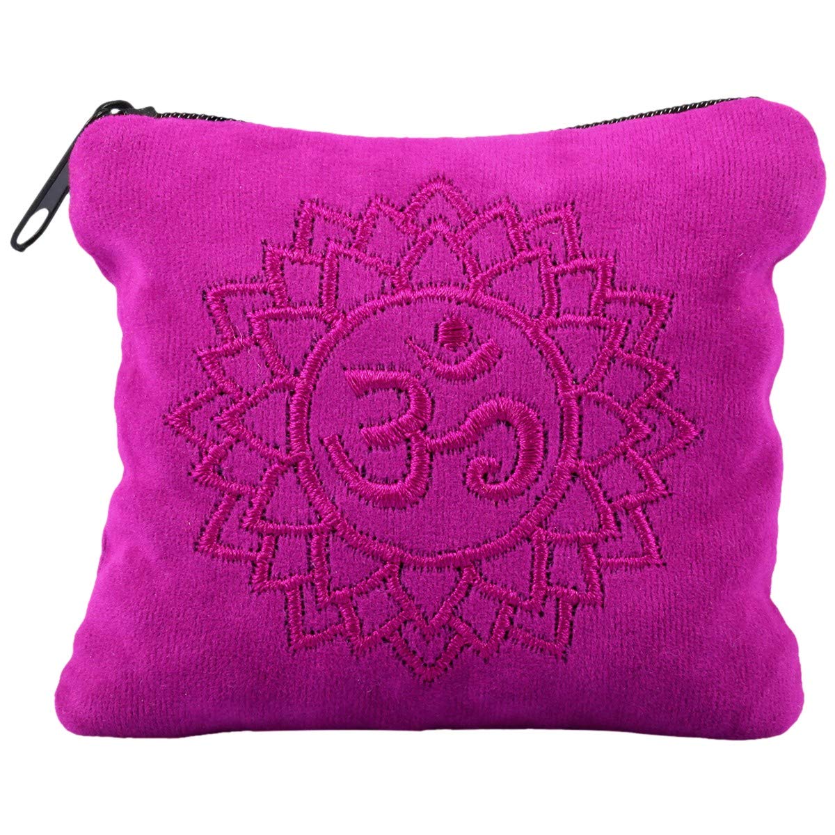 SUNYIK White Howlite Turquoise Tumbled Chip Stone, Crown Chakra Crystal Pillow for Healing Reiki, Sphere Sculpture Figurine Point Display Stand White/Fuchsia -2