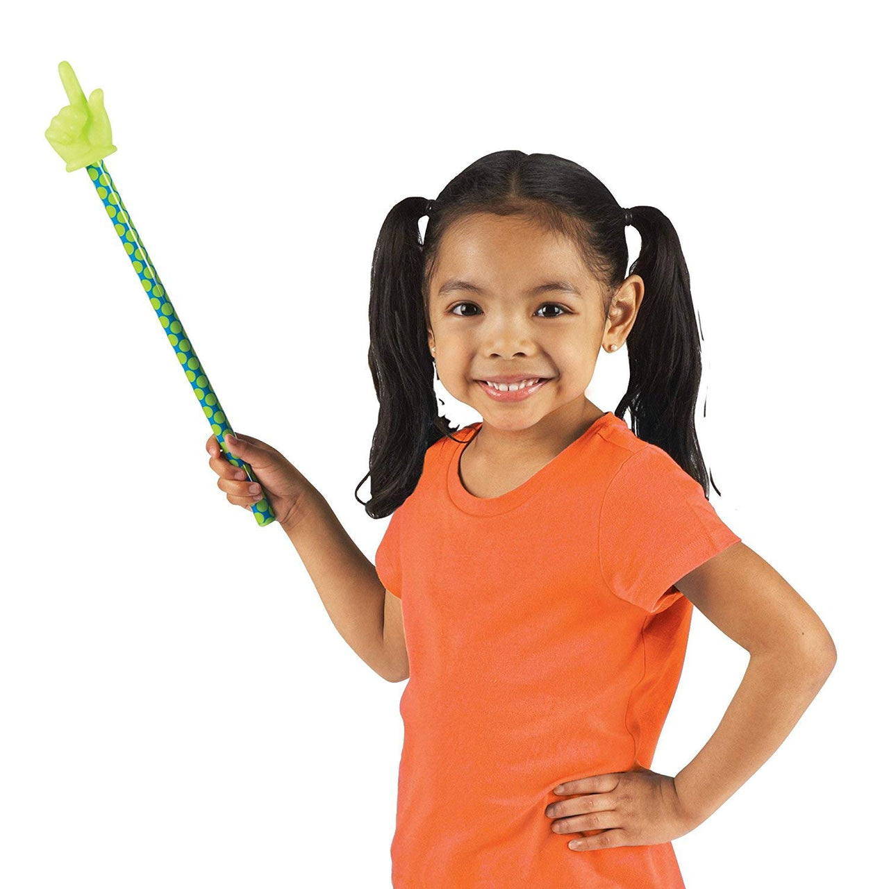 Learning Resources Patterned Hand Pointers - 3 Pieces, Ages 3+ Classroom Pointer for Kids, Reading Pointers for Kids, Homeschool and Classroom Supplies, Back to School