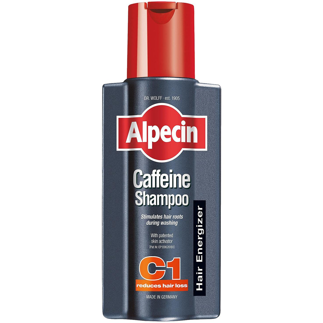 Alpecin C1 Caffeine Anti Hair Fall Shampoo 250ml | Scalpe Shampoo for Hair Fall Control | Natural Hair Growth Shampoo Strengthen Hair Growth and Reduces Hair Loss | Energizer Strong Hair Vitalizer