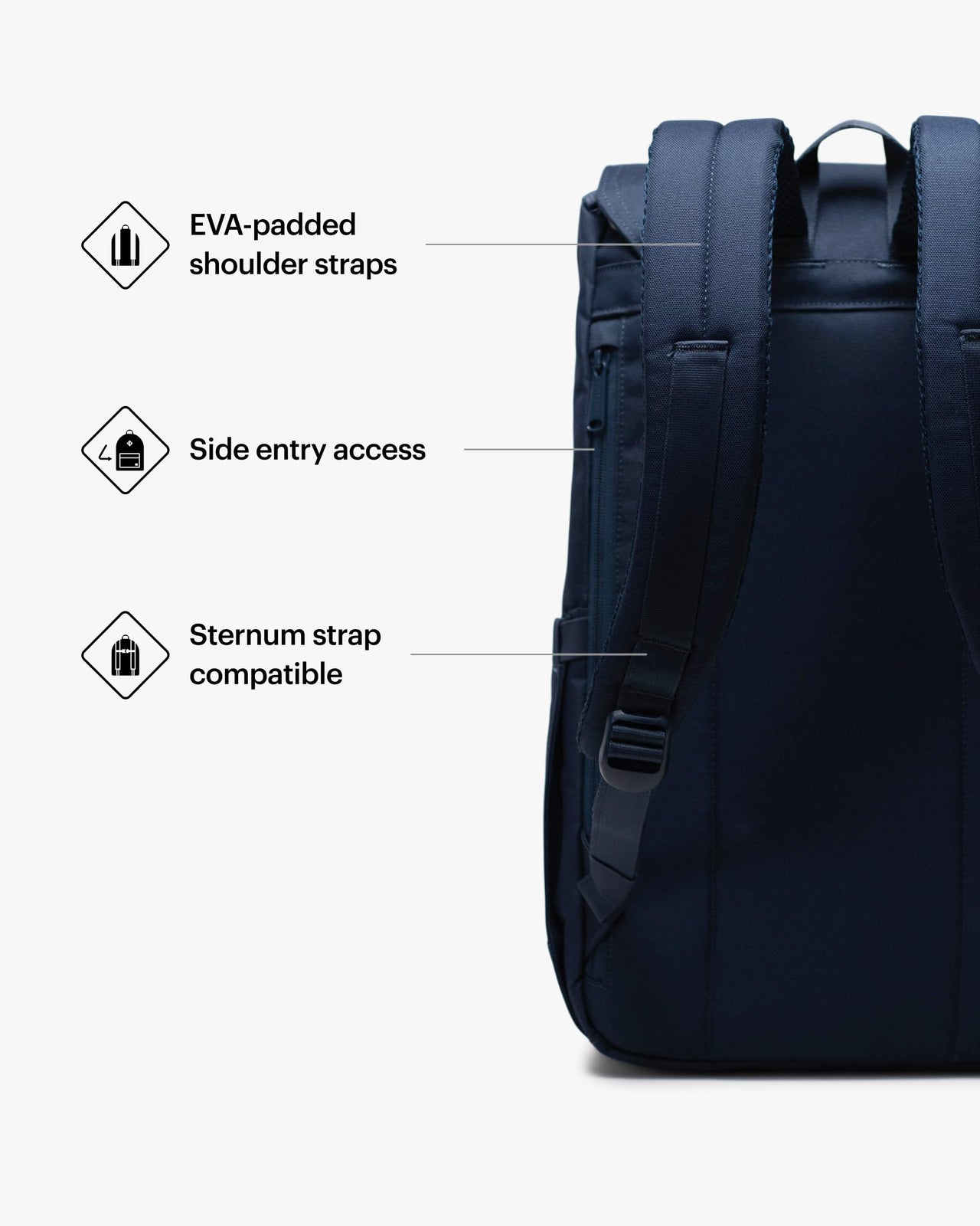 Herschel Supply Co. Retreat Backpack, Port, One Size