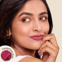 Mamaearth Moisture Matte Longstay Lipstick With Avocado Oil & Vitamin E For 12 Hour Long Stay-03 Candyfloss Pink - 2 G