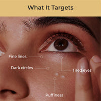 AURAVEDIC Under Eye Cream For Dark Circles For Men Women Kumkumadi Tailam Dark Circles Removal Cream For Women Men 50g Kumkumadi Oil Under Eye Cream For Women Men.