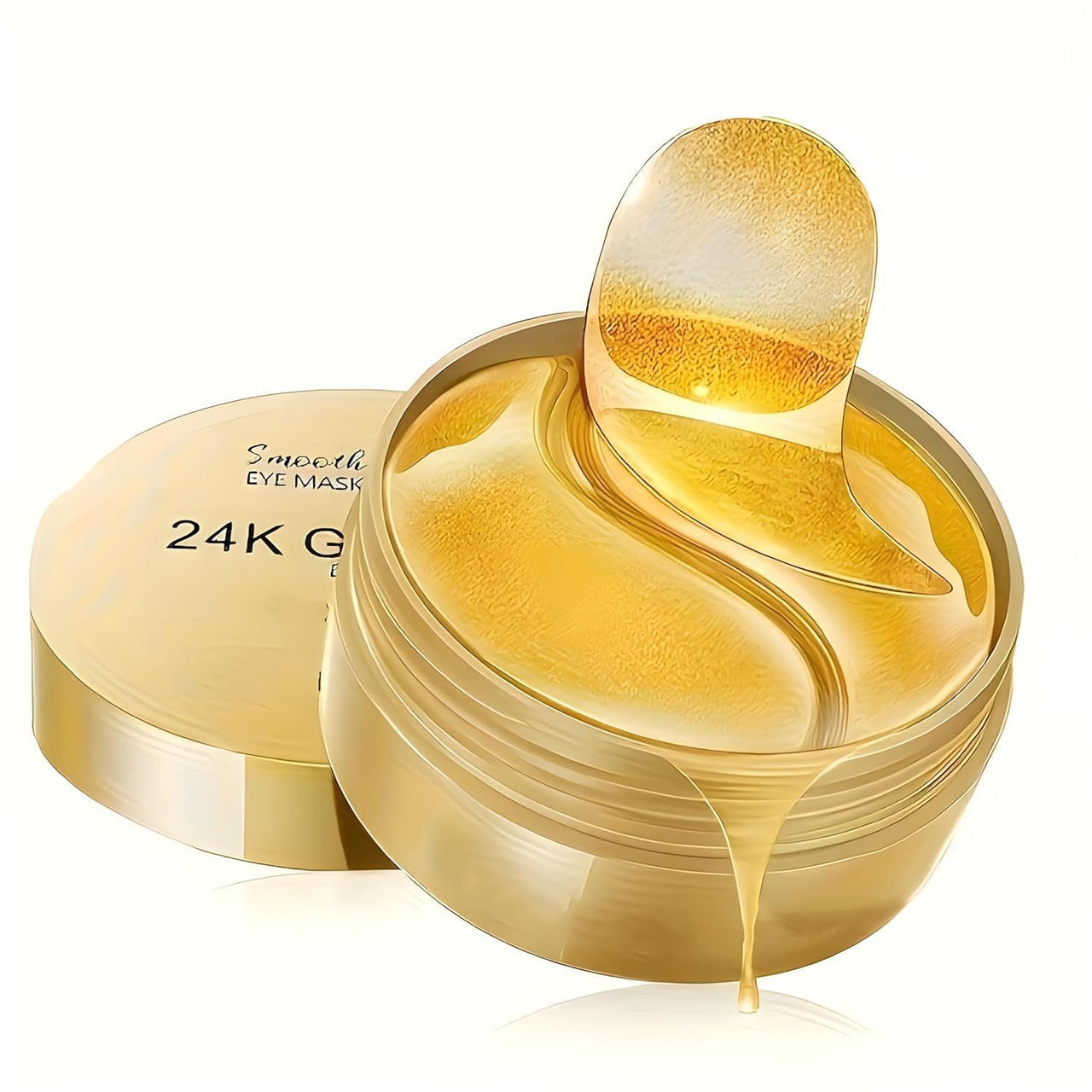 Under Eye Patches for Dark Circles and Puffy Eyes,(60Pcs 24K Gold) Under Eye Masks Skin Care,Wrinkle Patches,Snail Mucin Eye Mask,Hydrate, Moisturize and Brighten, Leaving You With Youthful Vitality
