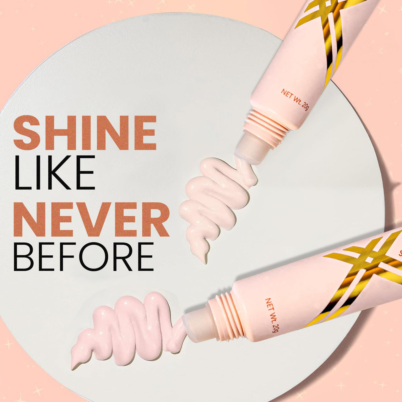 Shryoan Illuminating Strobing Moisturizer Cream Primer | Radiant Skin & Instant Glow with Suitable All Day Dewy Look & Glass Finish, Hydrating Moisturizer (20g) (Gold)