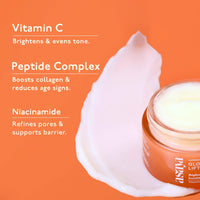Asaya Vitamin C Moisturizer | Hydrating & Brightening Face Cream | With Niacinamide, Peptides & Hyaluronic Acid | Boosts Collagen, Firms Skin & Reduces Fine Lines | Evens Skin Tone & Fades Dark Spots | Lightweight, Non-Greasy & Fast Absorbing | For Barrie