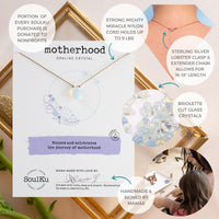 SoulKu Soul Shine Handmade Necklace, Empowering Jewelry With Healing Crystal, Inspirational Jewelry For Women, Mom & Sister, 2