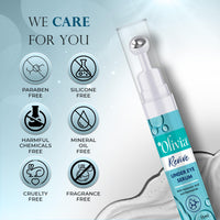 Olivia Revive Under Eye Serum | With Hyaluronic Acid, Niacinamide Serum & Coffee Bean Extract | Dark Circles & Wrinkle Reduction | Anti-Aging Eye Care for Women with Plankton Extracts | 15ml