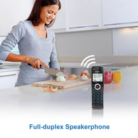 AT&T GL2101-2 DECT 6.0 2-Handset Cordless Home Phone with Call Block, Caller ID, Full-Duplex Handset Speakerphone, 2