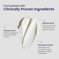 RE' EQUIL Acne Clarifying Gel With Salicylic Acid & Glycolic Acid | For Active Acne & Pimple Treatment | Pimple Removal Gel | Acne-Prone Skin | 20G
