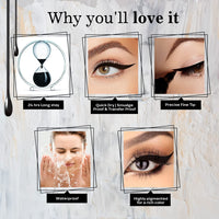 FACESCANADA Ultime Pro A Matte Made In Heaven Ink Pencil Eyeliner - Black, 1.2 Ml& Magneteyes Kajal - Black, 0.35G