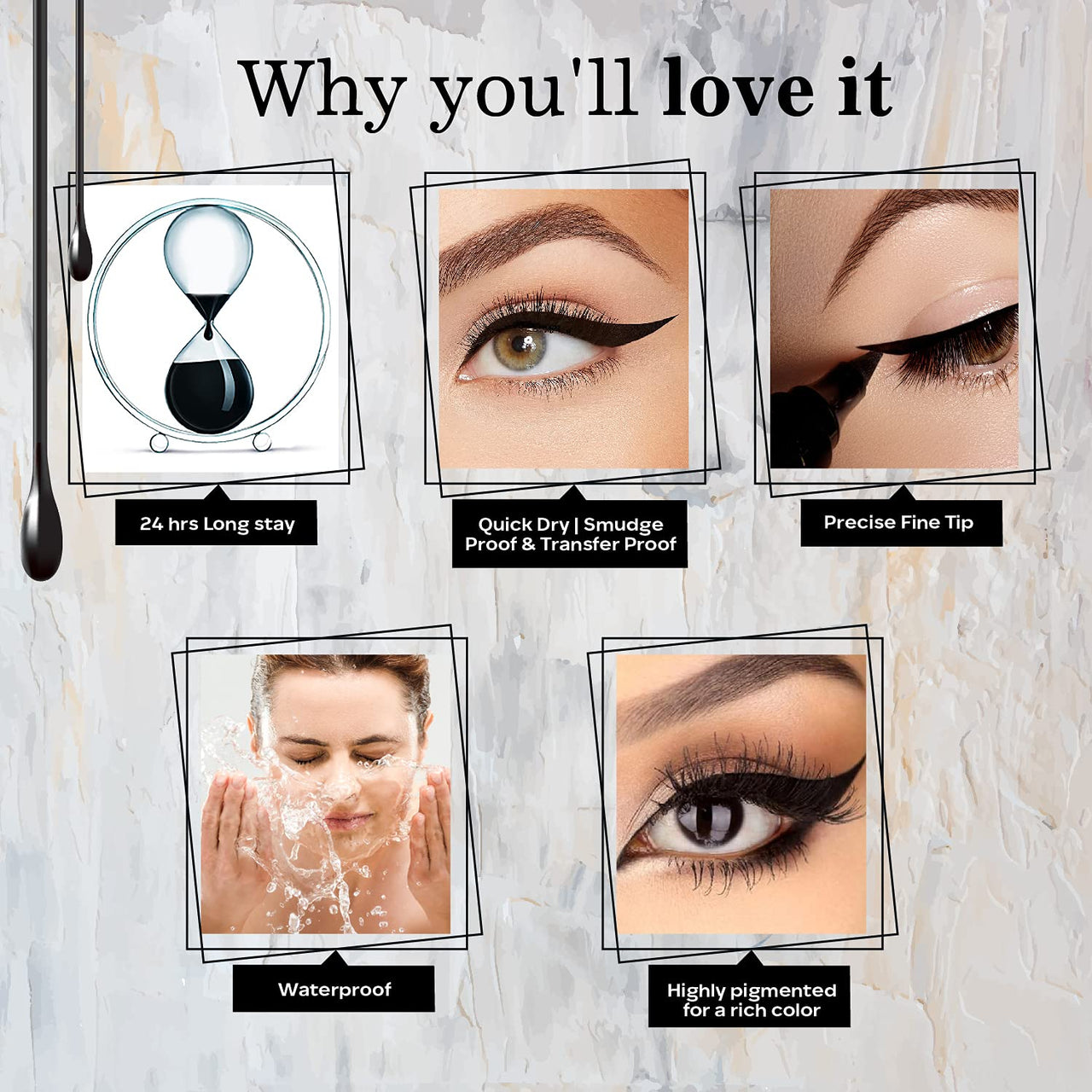 FACESCANADA Ultime Pro A Matte Made in Heaven Ink Eyeliner - Black, 1.2 ml | Felt Tip Pen Liner For Ultra Fine Application | 24 Hr Long Stay Formula | Waterproof, Smudgeproof & Transferproof