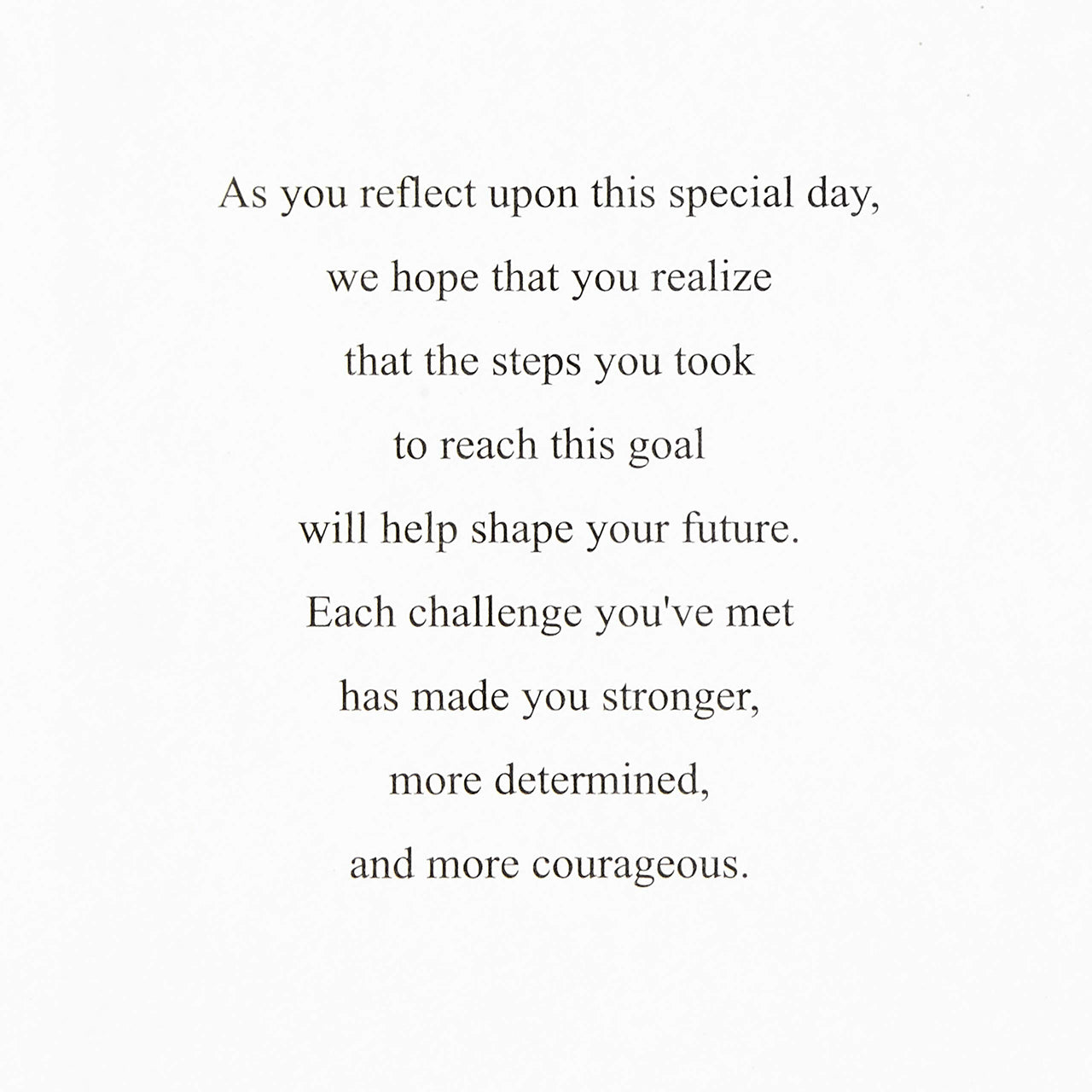 Hallmark Graduation Card from Both of Us (So Proud of You) So Proud of You Graduate