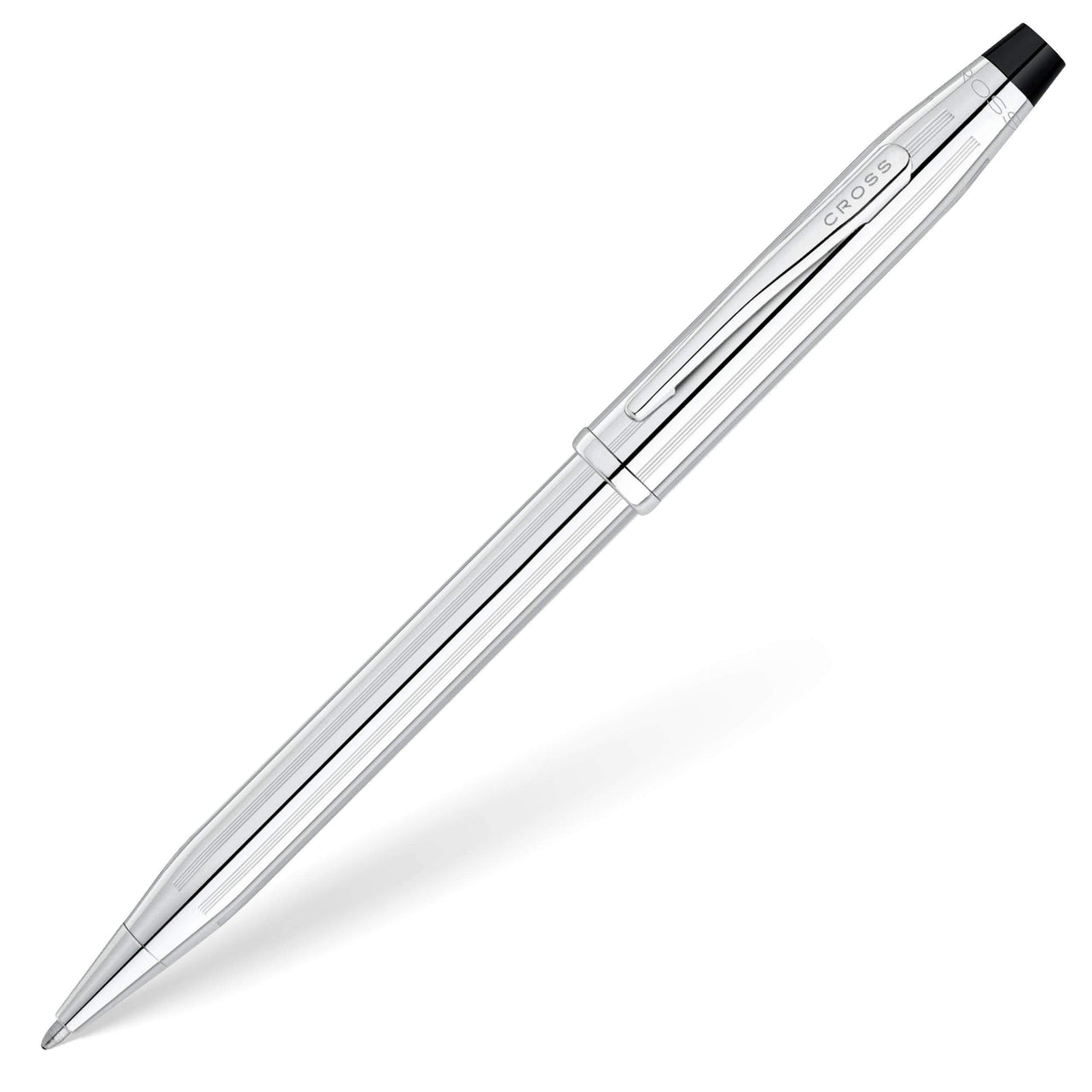 Cross Century II Refillable Ballpoint Pen, Medium Ballpen, Includes Premium Gift Box - Lustrous Chrome