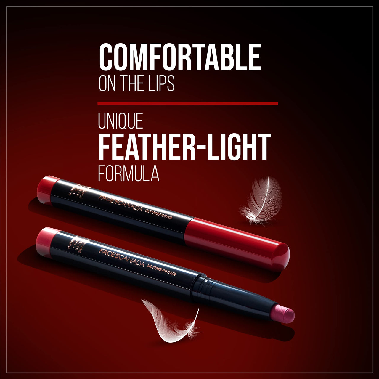FACESCANADA Ultime Pro Hd Intense Matte Lipstick + Primer - Dash Of Pink (Pink), 1.4G | 9Hr Long Stay | Flawless Hd Matte Finish | Intense Color | Lightweight | Smooth Glide | Primer Infused