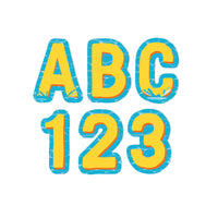 Eureka Seas The Day Letter, Number, Punctuation Mark, and Symbol Classroom Decorations for Teachers, 4