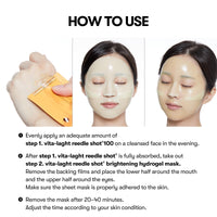 VT COSMETICS Vita Reedle Shot 100 2-step Hydrogel Mask