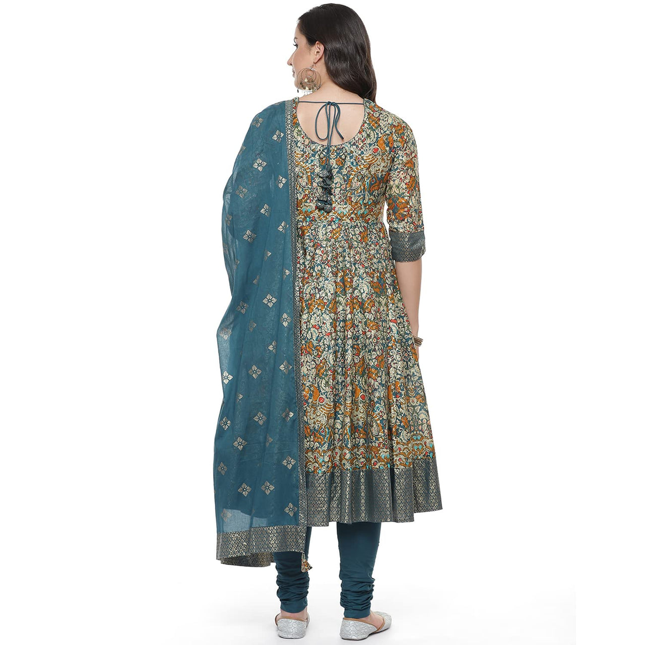 BIBA Women's  Cotton Salwar Suit Set