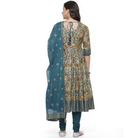 BIBA Women's  Cotton Salwar Suit Set