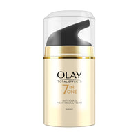 Olay Day Cream Total Effects 7 in 1, Anti-Ageing SPF 15, 50g And Olay Night Cream Total Effects 7 in 1, Anti-Ageing Moisturiser, 50g