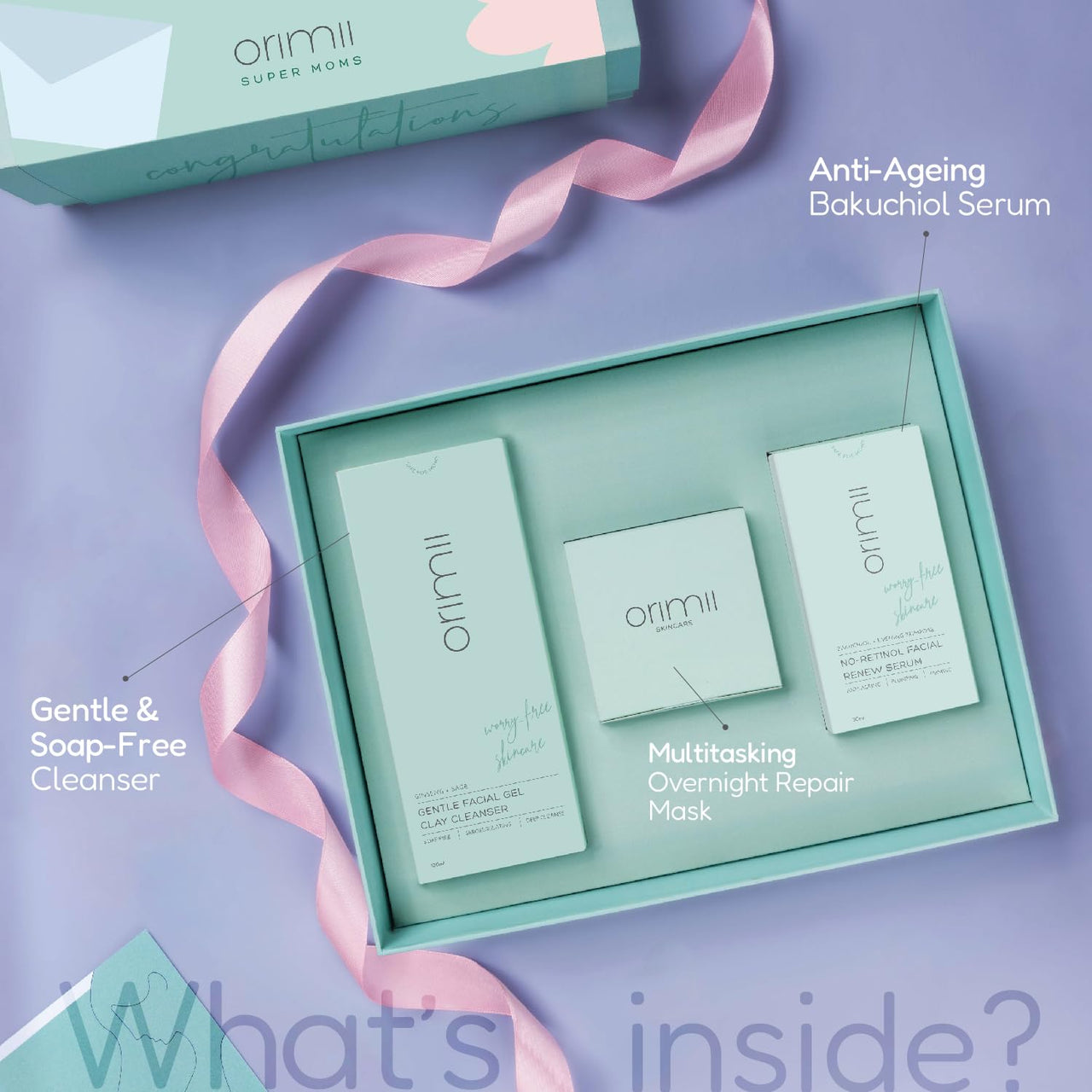 Orimii All A Mama Wants Pregnancy Gift Box, Pregnancy Gift Set For Women & Mothers | Perfect Baby Shower Gift for New Moms & Expecting Mothers | Mothers Day Special Gift Set