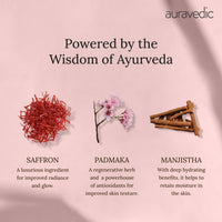 Auravedic Kumkumadi Gel Facial Moisturizer With Kumkumadi Oil For Face For Glowing Skin Pigmentation Dark Spots Moisturiser 100g Skin Brightening Gel