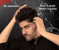 UrbanGabru Rebel Hair Styling Clay Wax for Men | Strong Hold | Matte Finish | 100 Times Re-Styleable with Keratin (Safe & Natural) - 85 gm | Adds Texture