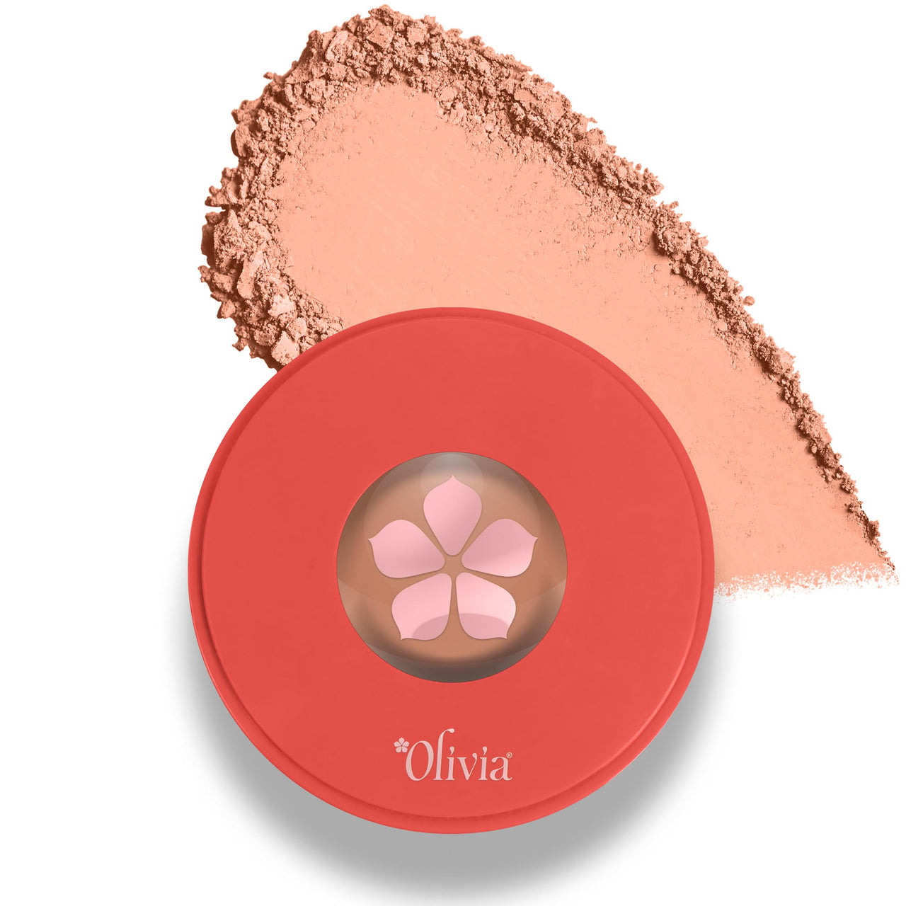 Olivia 100% Waterproof Pan Cake, Cream Concealer Pan cake, Makeup Base For Long-lasting Look | Weightless Natural Glow for Daily Use | Soft Velvety Finish | Face Makeup - 30g (23 Peach Pie)