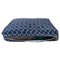 Molly Mutt Small Dog Bed Cover - Romeo & Juliet Print - Measures 22X27X5 - 100% Cotton - Durable - Breathable - Sustainable - Machine Washable Dog Bed Cover (Dd35Aa)
